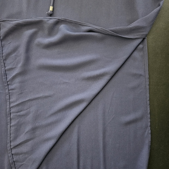 NWOT - Fourteenth Place Sheer Polyester Navy Midi Skirt - Size XXL - Picture 3 of 4